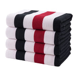 Anray Home 4 Pack Oversized Microfiber Beach Towel, 30x60 inches Super Absorbent Quick Dry Camping Travel Towels Lightweight Outdoor Large Swim Towel for Adults