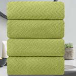 4-Pack Leave Bath Towel Set