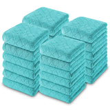 24 Pack Washcloths Towel Set