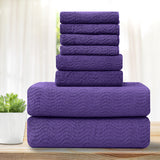 8 Piece SW Bath Towel Set