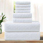 8 Piece OH Microfiber Bath Towel Set