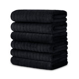 Bath Towel Set 6 Pack Washcloths