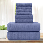 8 Piece SW Bath Towel Set
