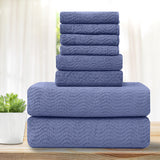 8 Piece SW Bath Towel Set