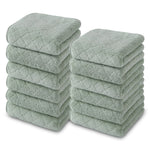 12 Pieces Washcloths FJOH-12Piece