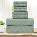 8 Piece SW Bath Towel Set