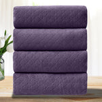 4-Pack OH Microfiber Bath Towel Set