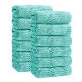 Jessy Home Bath Towel Set 12 Pack Hand Towel