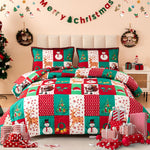3/7-Piece Comforter Set - Bed in a Bag with Flat Sheet, Fitted Sheet, Pillowcases & Shams