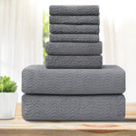 8 Piece SW Bath Towel Set