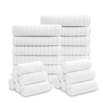 Bath Towel Set 24 Pack Washcloths