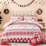 3/7-Piece Comforter Set - Bed in a Bag with Flat Sheet, Fitted Sheet, Pillowcases & Shams