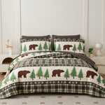 3/7-Piece Comforter Set - Bed in a Bag with Flat Sheet, Fitted Sheet, Pillowcases & Shams