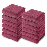 12 Pieces Washcloths FJOH-12Piece