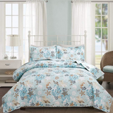 Ocean Quilts Set Twin/Queen/King Size Bedspread Soft Microfiber Coverlet
