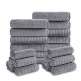 Bath Towel Set 24 Pack Washcloths