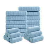 Bath Towel Set 24 Pack Washcloths