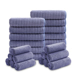 Bath Towel Set 24 Pack Washcloths