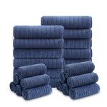 Bath Towel Set 24 Pack Washcloths