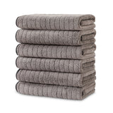 Bath Towel Set 6 Pack Washcloths