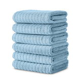 Bath Towel Set 6 Pack Washcloths