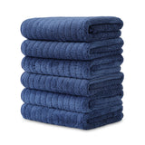 Bath Towel Set 6 Pack Washcloths