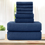 8 Piece SW Bath Towel Set