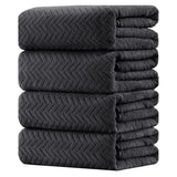 Beartech 4 Piece Microfiber Bath Towel Set