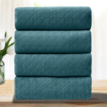 4-Pack OH Microfiber Bath Towel Set