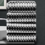 4-Pack Lattice Bath Towel Set