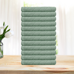 12-Pack  Washcloths Soft Towel Set OH Microfiber