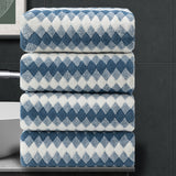 4-Pack Lattice Bath Towel Set