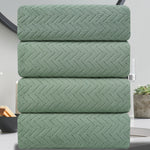 4-Pack Leave Bath Towel Set