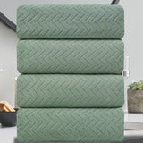 4-Pack Leave Bath Towel Set
