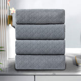 4-Pack OH Microfiber Bath Towel Set