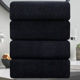 4-Pack Leave Bath Towel Set