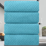 4-Pack Leave Bath Towel Set