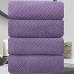 4-Pack Leave Bath Towel Set