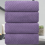 4-Pack Leave Bath Towel Set