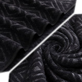 CHINO Oversized Bath Towel Set of 8, 2 Large Bath Sheets, 2 Hand Towels, 4 Washcloths-Soft, Quick Dry, Super Absorbent, Diamond Pattern Microfiber Towels for Bathroom, Beach, Travel, Fitness