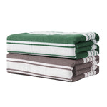 Anray Home 2 Pack Oversized Microfiber Beach Towel, 30x60 inches Super Absorbent Quick Dry Camping Travel Towels Lightweight Outdoor Large Swim Towel for Adults