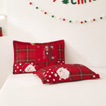 Christmas Floral Quilt Set Queen/Full Size Quilts Lightweight Bedspread Coverlet Set Limousine Christmas