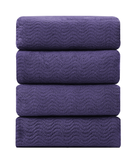 Covina Home 4 Pcs Bath Towel Set Light Green Microfiber Bathroom Towel Set Ultra Soft Plush Oversized Towels Adult Luxury Bath Sheet