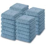 24 Pack Washcloths Towel Set