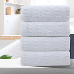 4 Pack JXW Microfiber Bath Towel Set