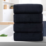 4 Pack JXW Microfiber Bath Towel Set