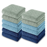 12 Pieces Washcloths FJOH-12Piece