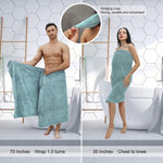 4 Piece Bath Towel Set Plush Bath Sheet 700 GSM Oversized Thick Bath Shower Towels 35x70-Extra Soft Cozy-Absorbent-Quick Dry-Multi-Purpose Hotel Luxury Large Microfiber Bathroom Towels