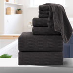 8 Pcs JXW Microfiber Bath Towel Set