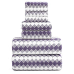 Smuge Extra Large Bath Towel Sets of 8, 2 Large Bath Towels Oversized, 2 Hand Towels, 4 Washcloths, Soft Microfiber, Quick Dry, Highly Absorbent Bath Towels for Bathroom Kitchen Spa